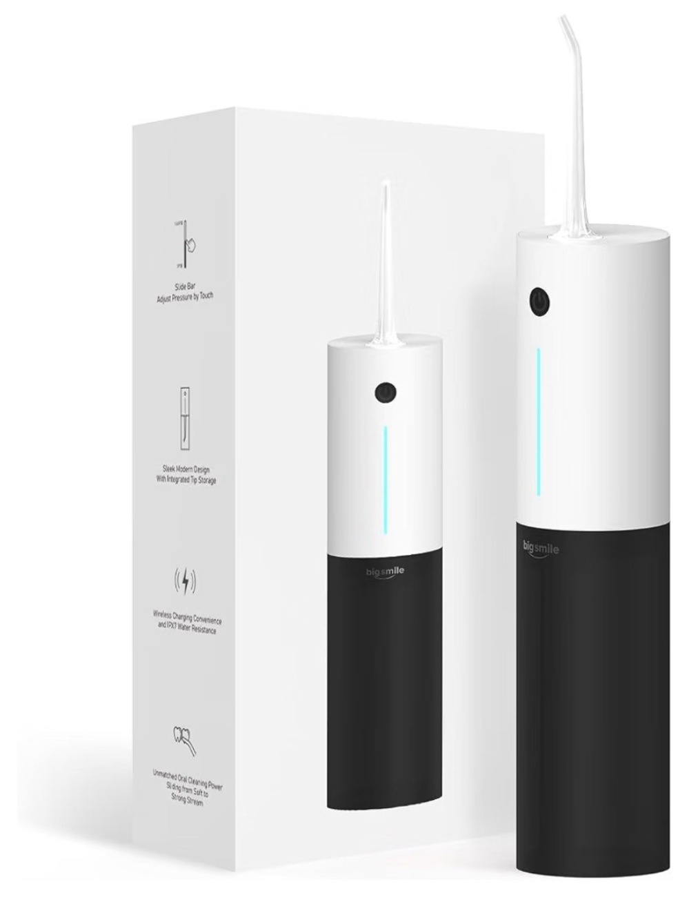 Bigsmile Water Flosser Cordless Portable Dental Irrigator -MSRP $59.98 -New